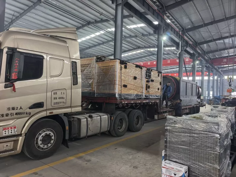 Jinqi Mining Machinery wysyła do Rosji partię sprzętu do oddzielania i podtrzymywania bębnów