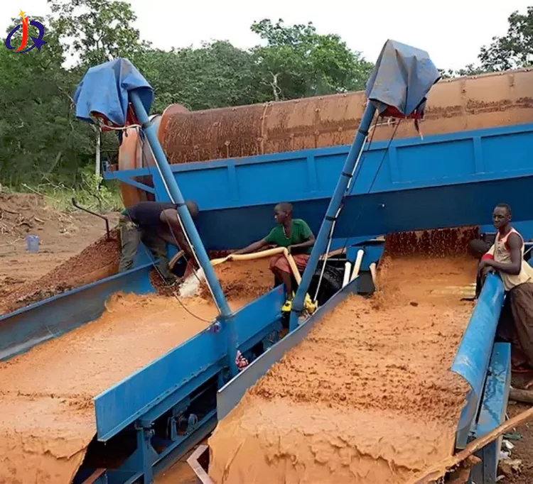 Clay Alluvial Gold Washing Plants